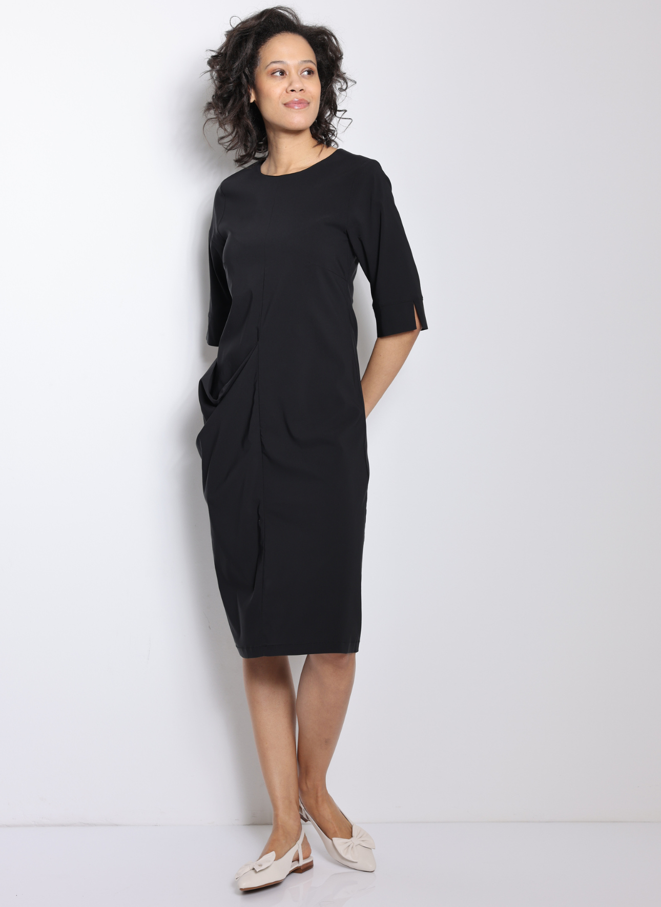 Dress, Long Sleeve, Adult, Person, Woman